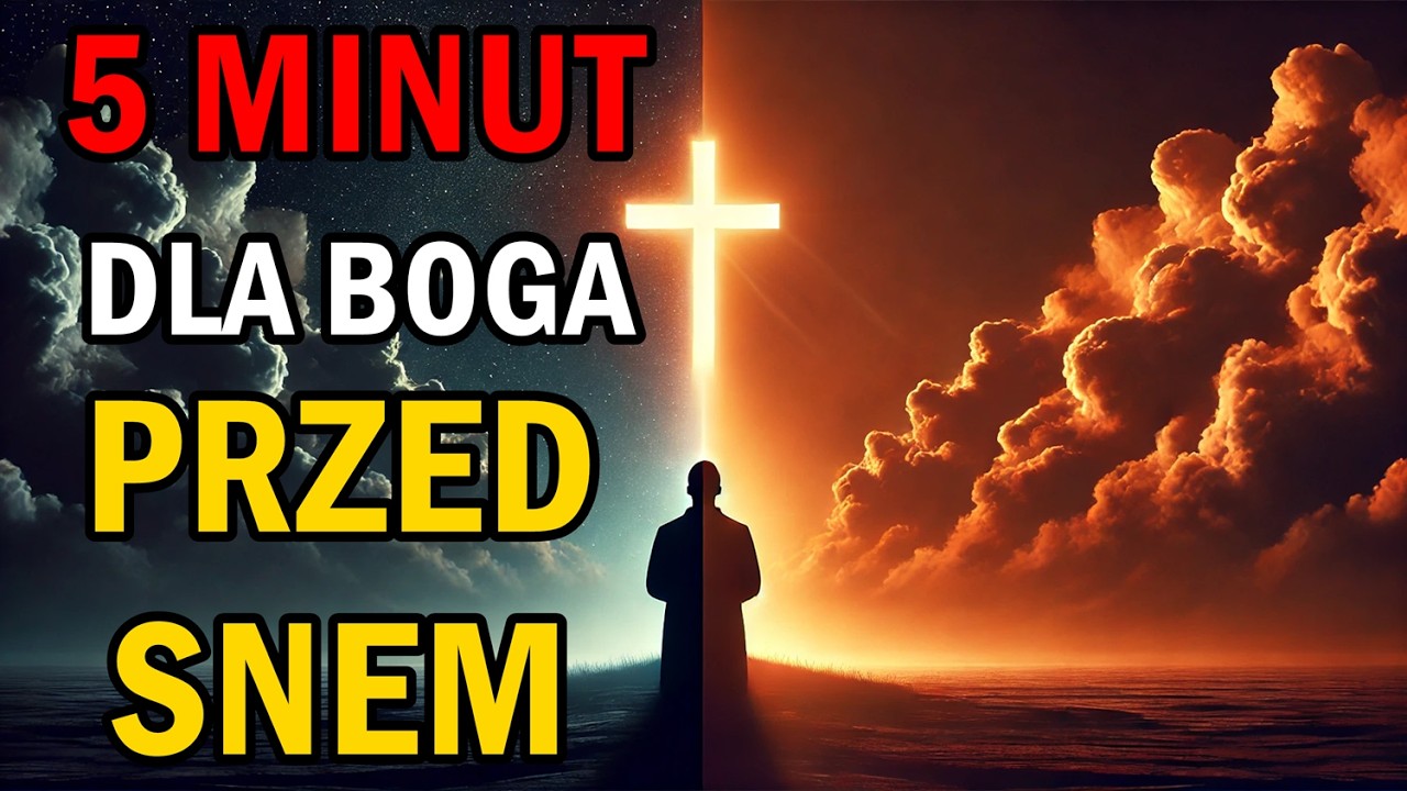 Codzienna Modlitwa Wieczorna - 5 MINUT z Bogiem przed Snem - YouTube