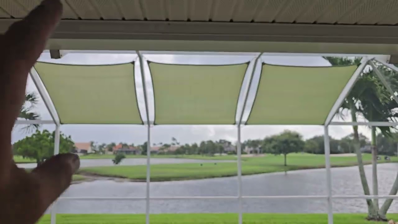 Custom Shade Solutions in Sun Tree, Melbourne, Florida | Modern Outdoor Comfort & UV Protection