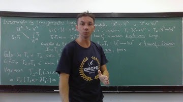 Aula 42 - Composição de Transformações Lineares