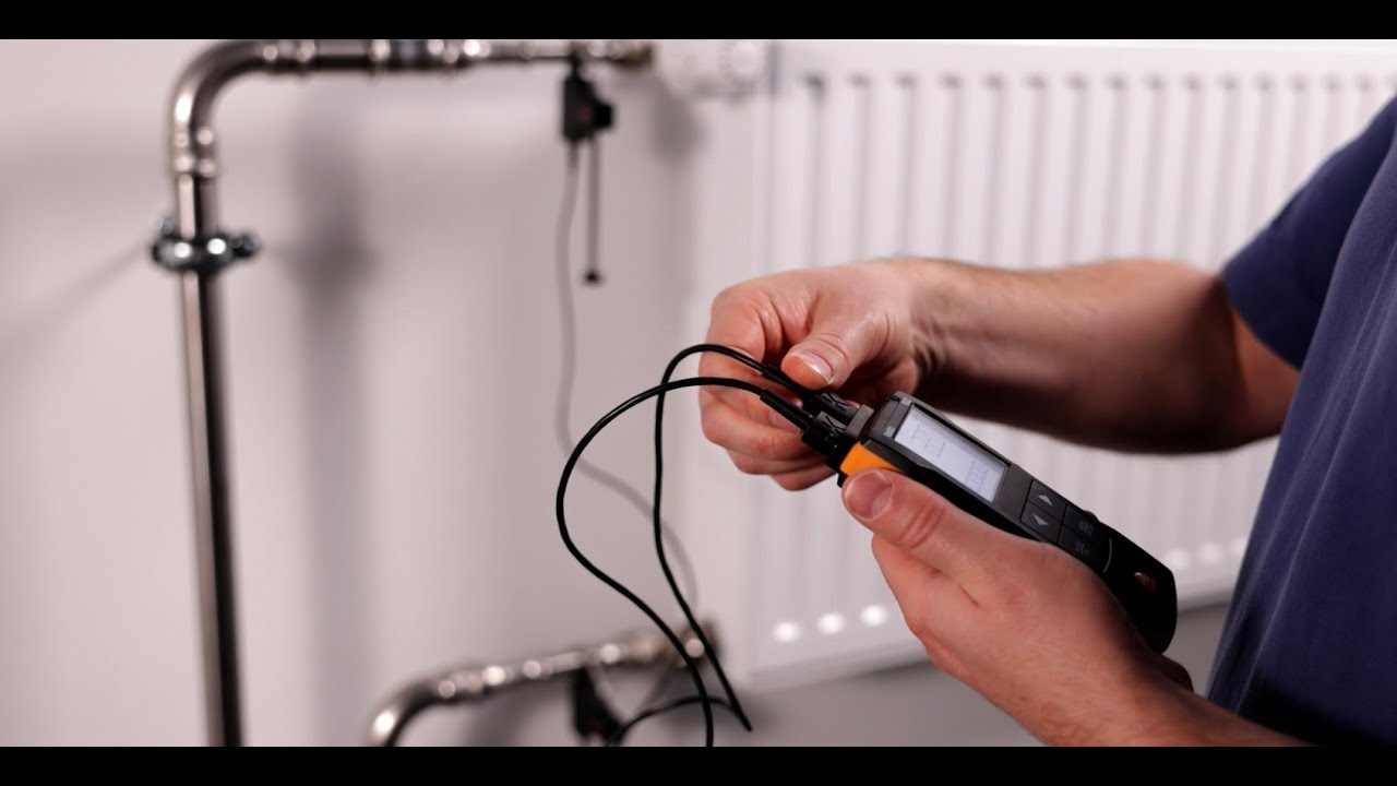 testo 922 Differential temperature measurement (TC Type K) YouTube