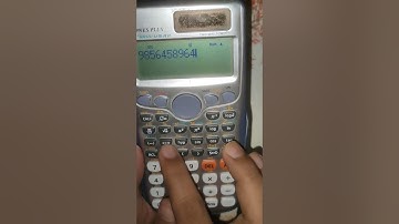 Store Recall And Delete Data in Scientific Calculator fx-991ES PLUS