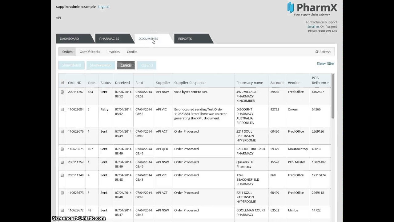 PharmX Portal Overview