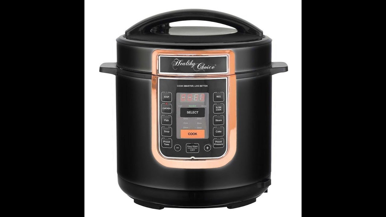 Testing Healthy Choice PC700 1000w 6L Slow & Pressure Cooker : ทดสอบหม้อแรงดันขนาด 6 ลิตร