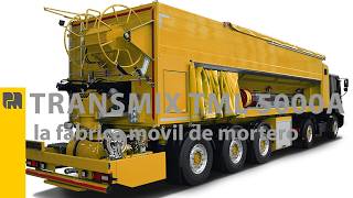 Putzmeister: TransMix TML 5000 A – la fábrica móvil de mortero @PutzmeisterGlobal
