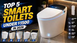 5 Best Smart Toilets Under $1500 in 2026 | Luxury Bidet Toilets Worth Buying