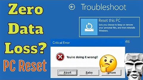 Reset Windows WITHOUT Losing Any Data & Apps (No Backup Needed!)