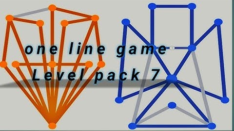 1Line - one line with one touch || level pack 7 || puzzle game