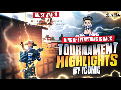 GRINDING FOR FFAC CONTINUES🥵 || OP TOURNAMENT HIGHLIGHTS BY ICONIC⚔ || #champions