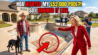HOA Tried to Steal My $52,000 Pool — So I Drained It Live on the News and Let the Cops Do the Rest