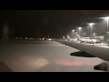 SAS Scandinavian Airlines 737-800 Oslo-Frankfurt Safety, De-ice, Takeoff &amp; Landing