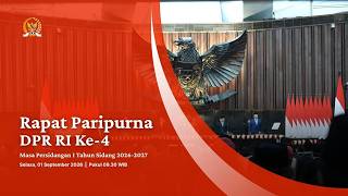 BREAKING NEWS - RAPAT PARIPURNA DPR RI KE- 4 MASA PERSIDANGAN I TAHUN SIDANG 2026-2027