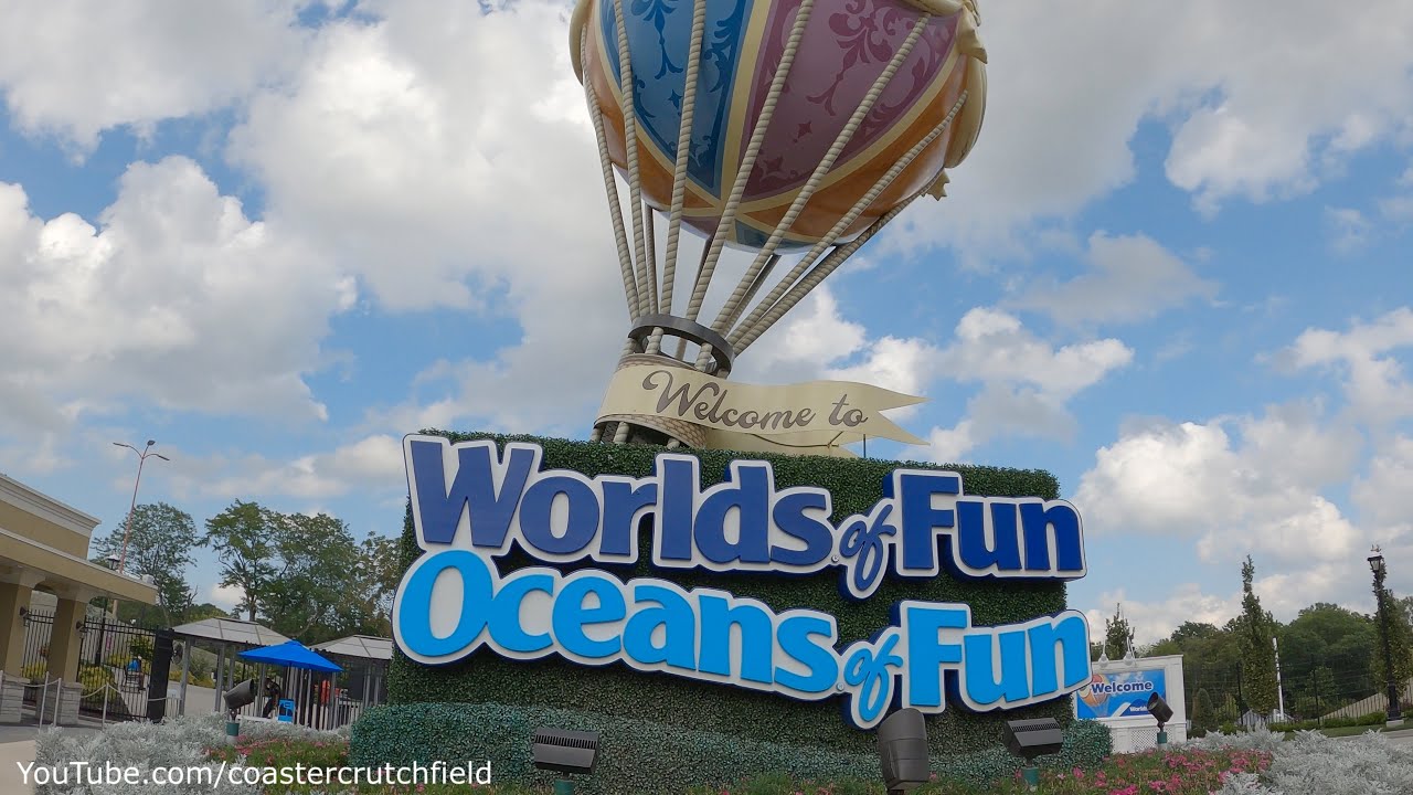 Worlds of Fun (4K Walking Tour) Kansas City MO - YouTube