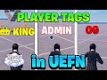 How to create PLAYER TAGS in Fortnite Creative (UEFN)