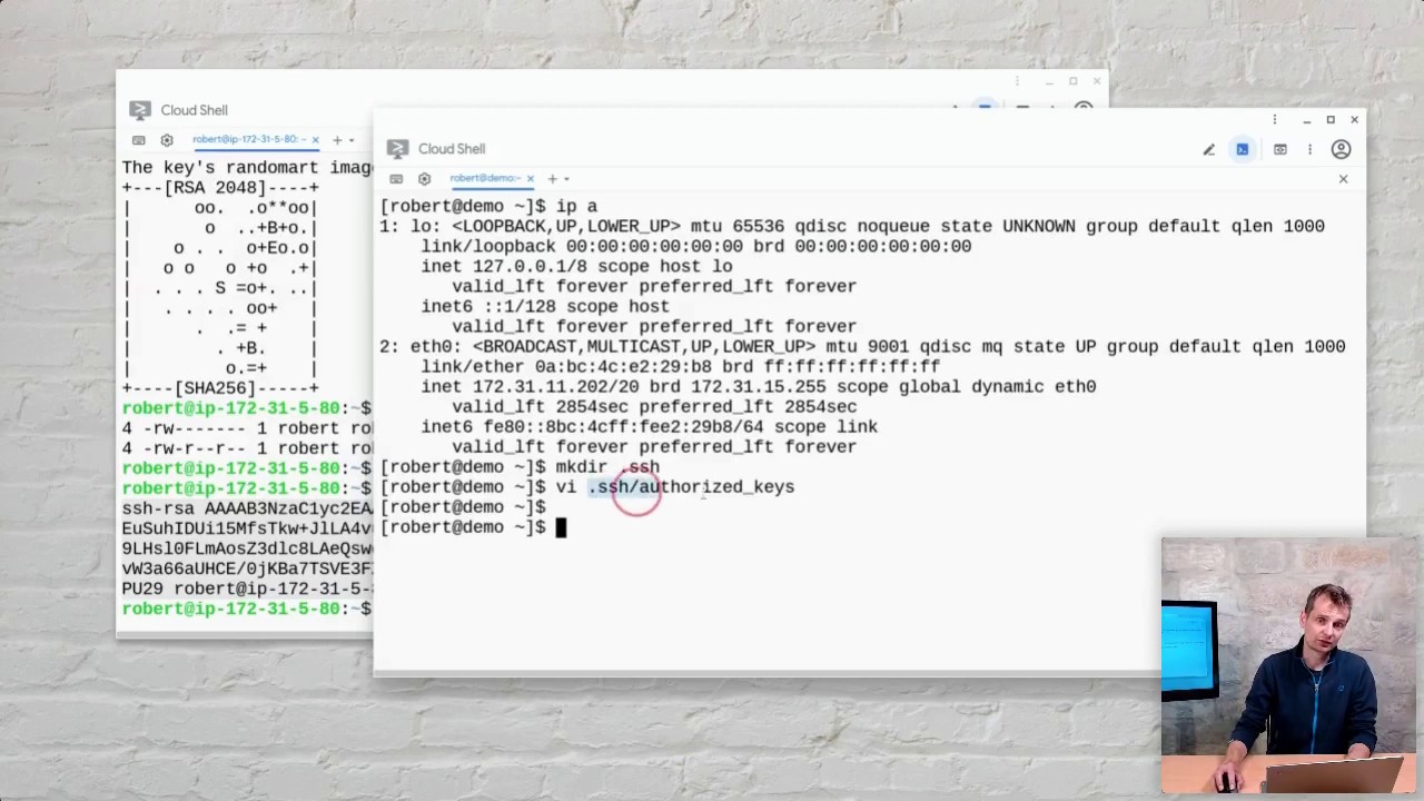 Public-Key authentication with SSH (webinar recording)