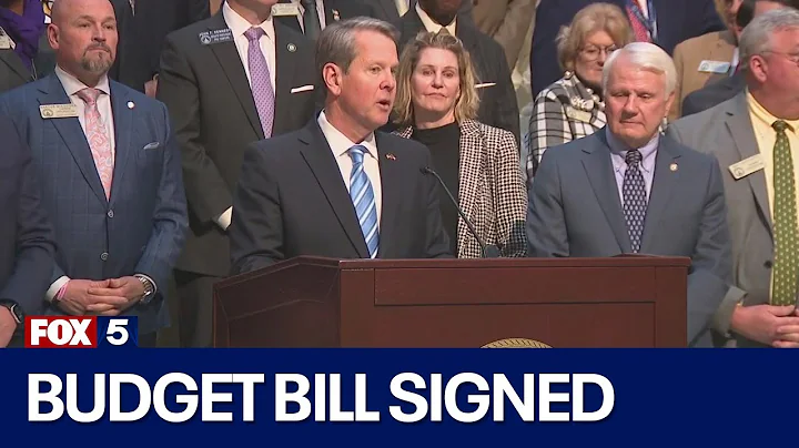 Kemp signs new state budget with kickbacks for Georgia taxpayers