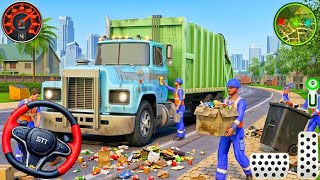 Extreme Garbage Truck Driving Game; 3D New Garbage Truck Driving Game Real Truck! Android Gameplay screenshot 5