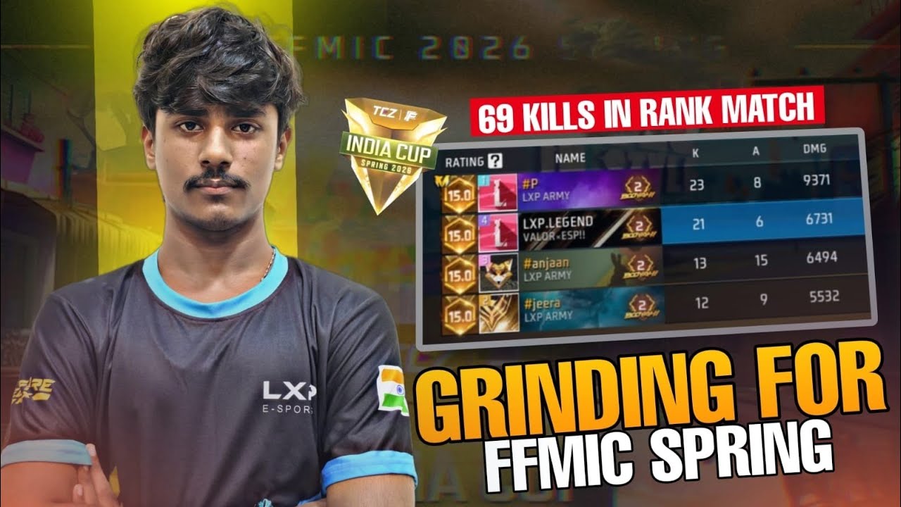 [SNIPER POV] GRINDING FOR FFMIC SPRING OPEN QUALIFIERS 2026 (69 KILLS)🚀 ...
