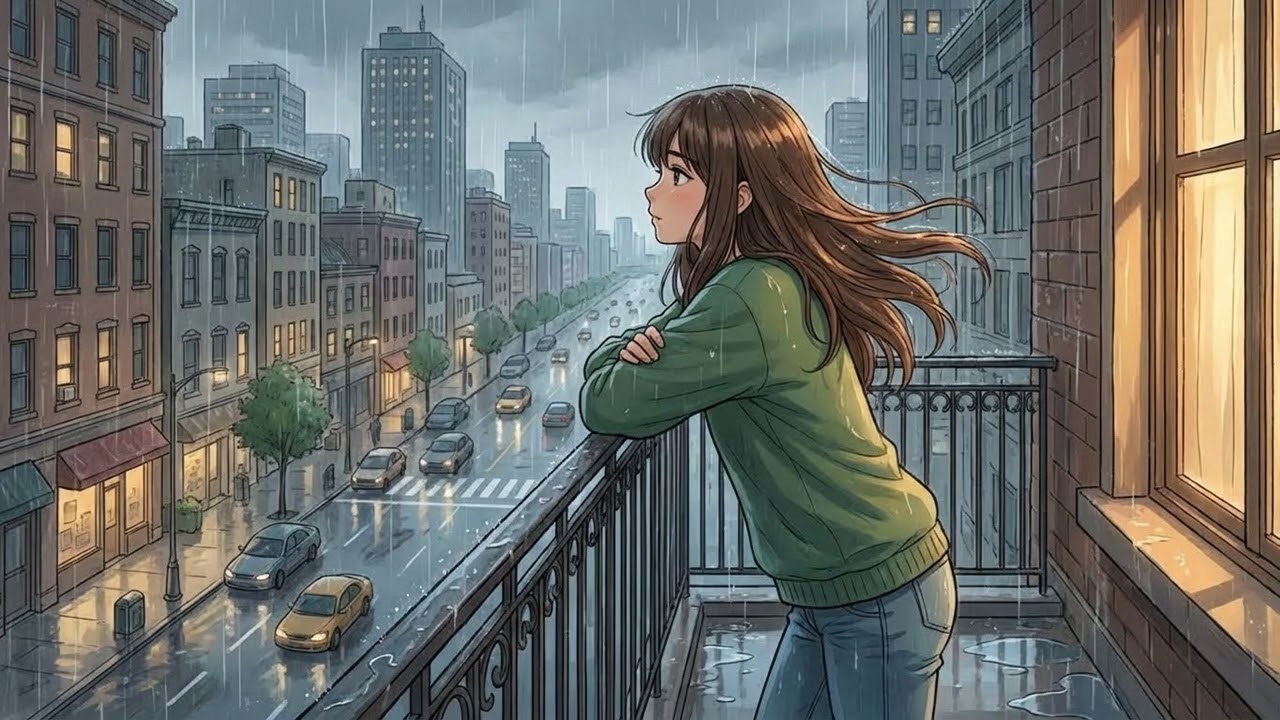 Quiet Rain in the Loft – Chill Lo-Fi Beats to Focus, Study & Relax