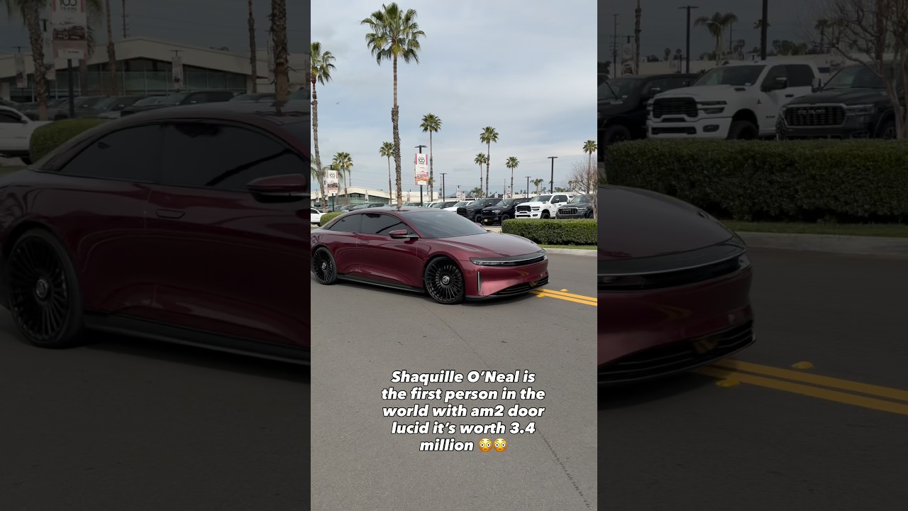 Shaquille O'Neal is the first person in the world with am2 door