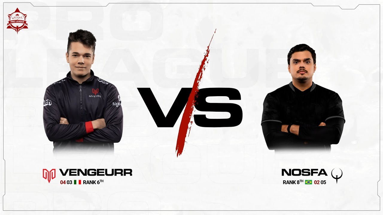 vengeurR vs nosfa - Quake Pro League - Week 9