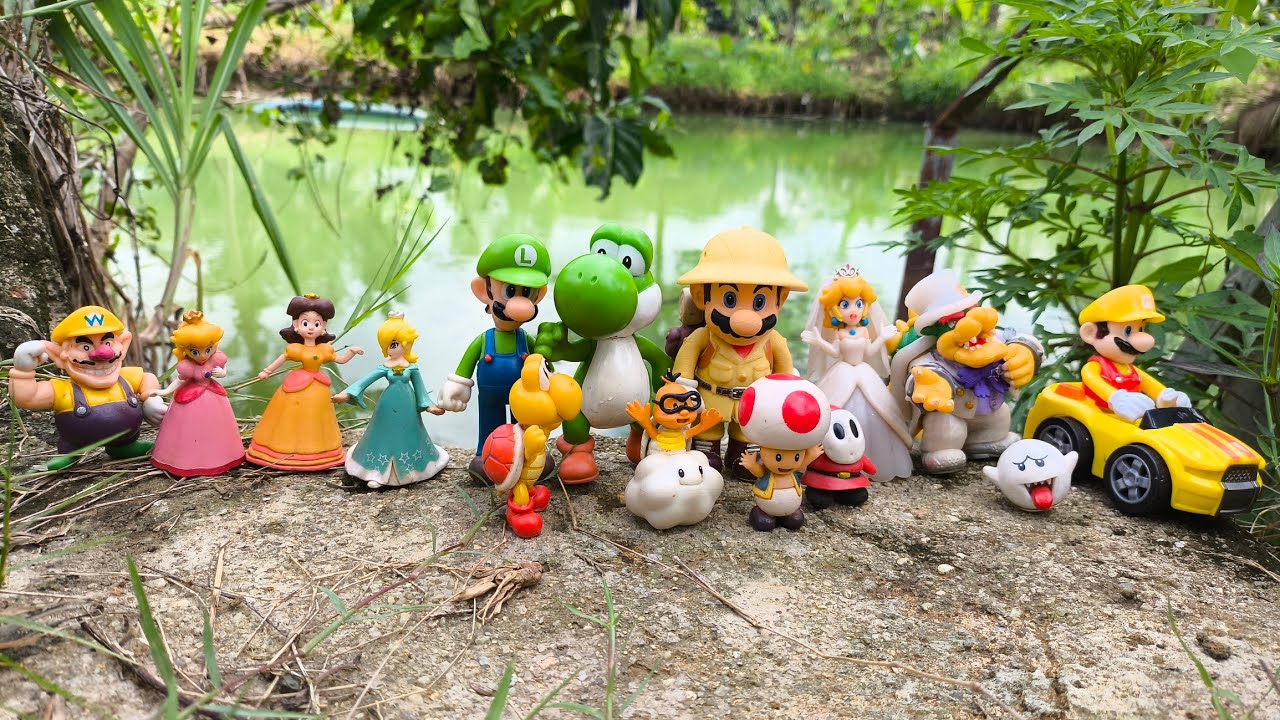Super Mario bros: Princess peach|Mario|Luigi|Yoshi|Toad|Koopa troopa ...