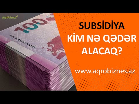 2021-ci ilin subsidiyası: kim nə qədər alacaq?