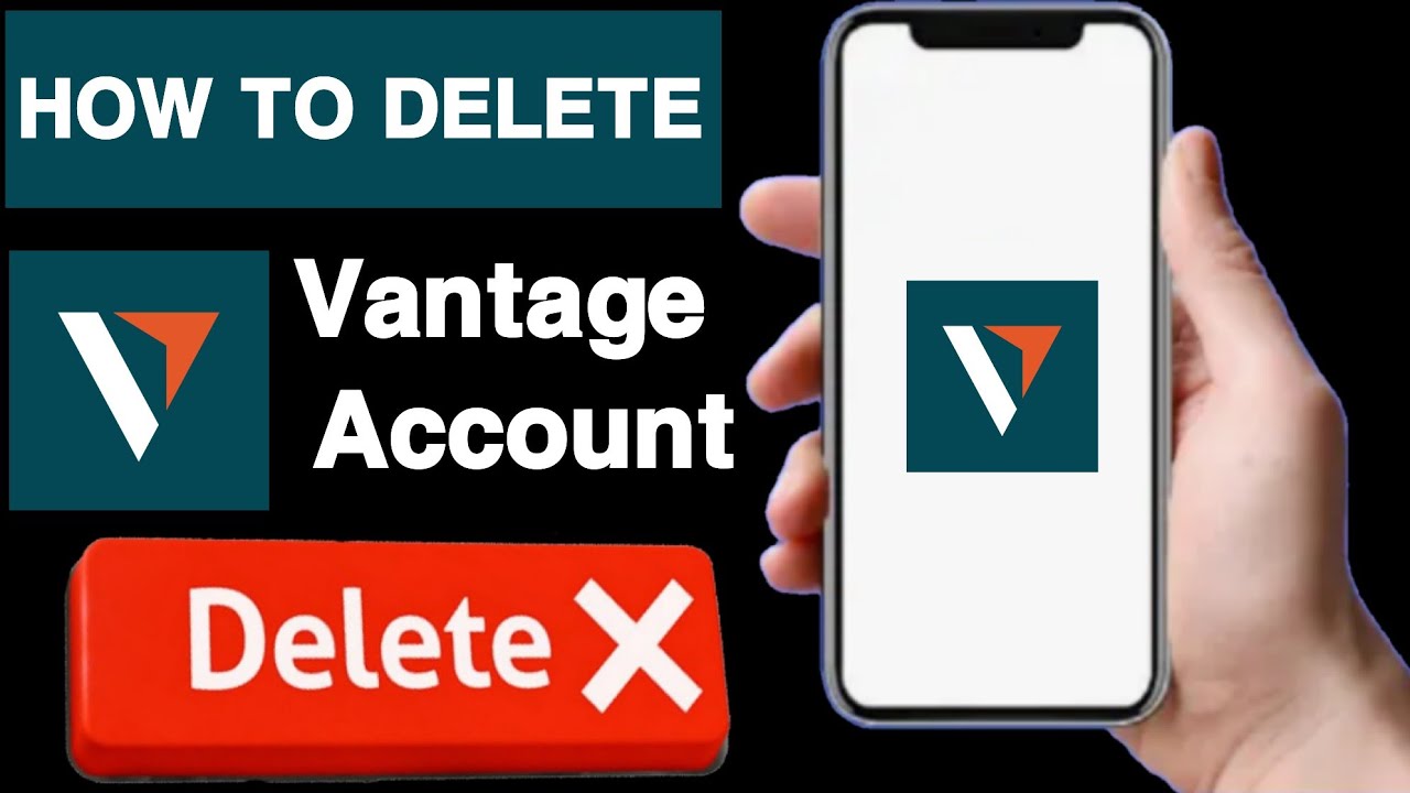How to delete vantage account||Vantage account delete||Delete vantage account||Unique tech 55