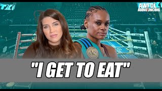 Boxer Oshae Jones describes her prefight routine