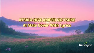 Atsala hiye Ampeu no tsuke ( AI Male cover ) With Lyrics 