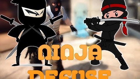 CS:GO THE MOST INSANE NINJA DEFUSE EVER