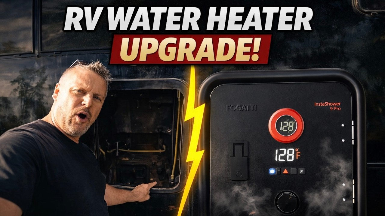 InstaShower 9 Pro: real RV upgrade and hot-water test