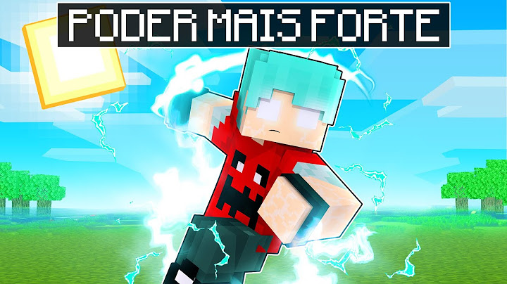 P3DRU tem o PODER MAIS FORTE do Minecraft