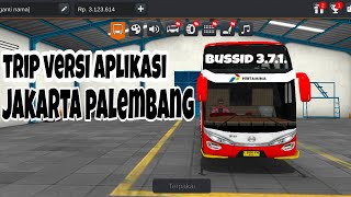 Hampir nyata||Trip Jakarta ke palembang via aplikasi bussid screenshot 4