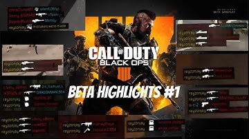 Call of Duty: Black Ops 4 Beta Highlights #1