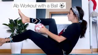 AB WORKOUT WITH A BALL