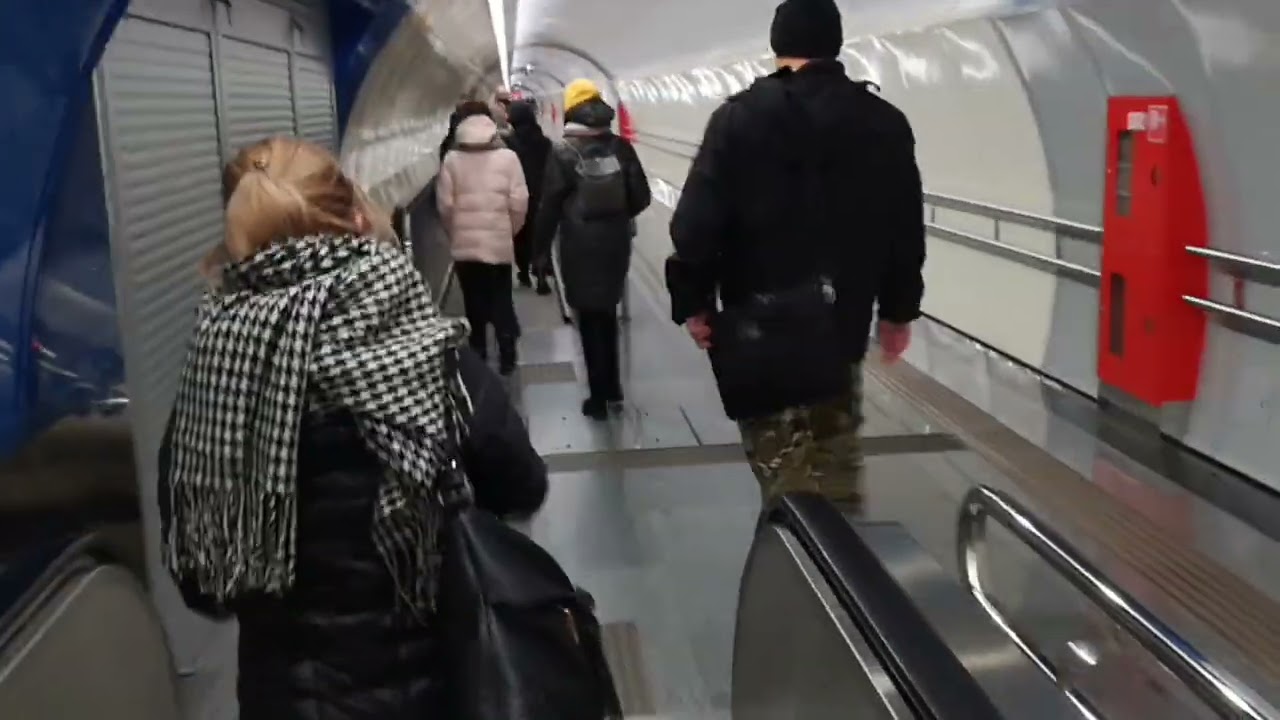 Станция Вокзальная, переход на станцию площадь Ленина Московской линии, минский метрополитен