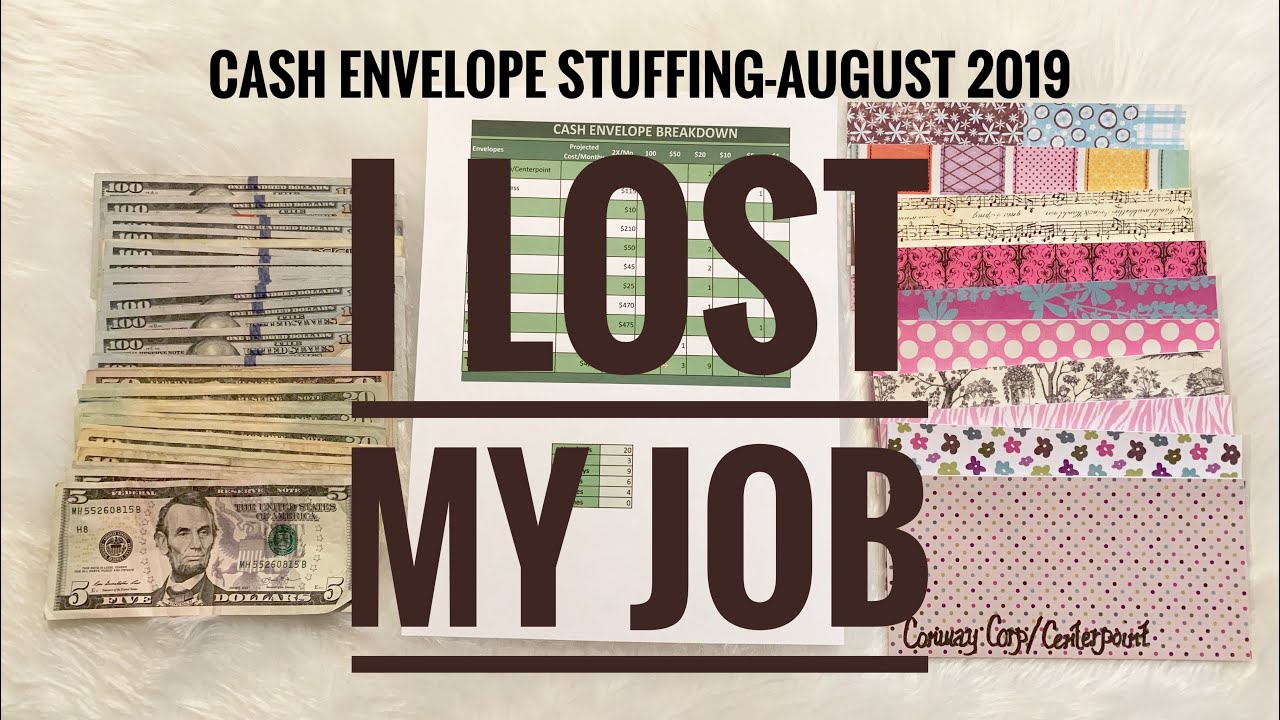 Cash Envelope Stuffing August 2019 | Dave Ramsey Inspired | Budgeting
