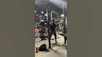 455 X 5 SPEED PAUSE SQUATS #sbd #gym #fitness