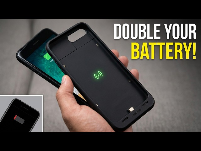 IPHONE 8 PLUS BATTERY CASE REVIEW - MOPHIE PUTS IT TO THE TEST - YouTube