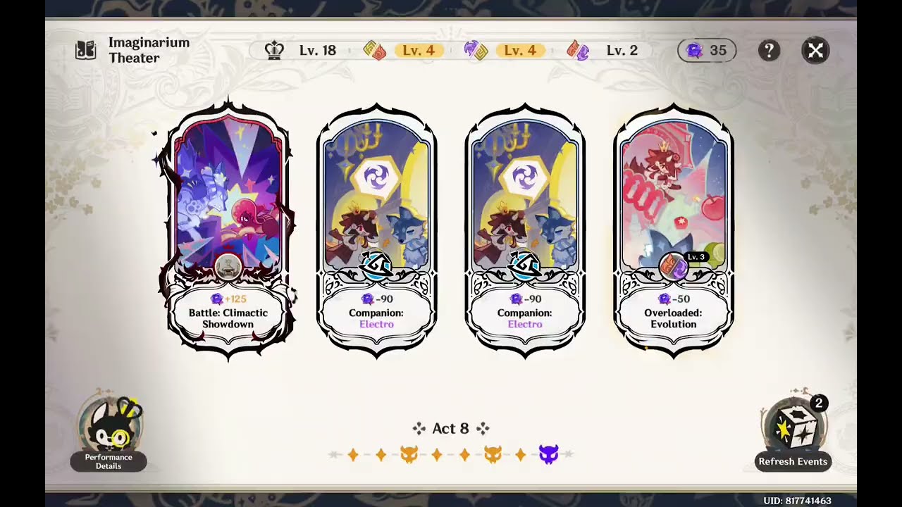 [Genshin Impact Achievement] Reliable Narrator: Selected 8 Wondrous Boon Or Brilliant Blessings