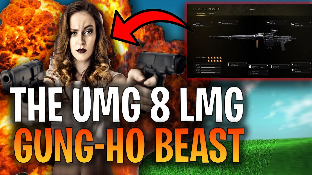 The UGM 8 LMG in Call of Duty Vanguard is Fun with GungHo! YouTube