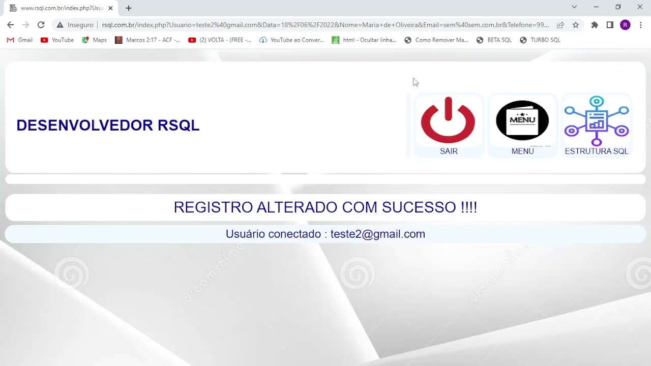 Pesquisa  - Alterar - Exclui rsql