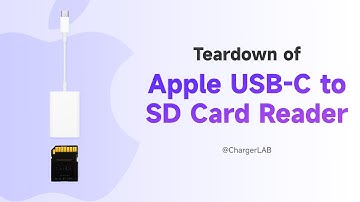 Teardown of Apple USB-C to SD Card Reader (For Mac and iPad)
