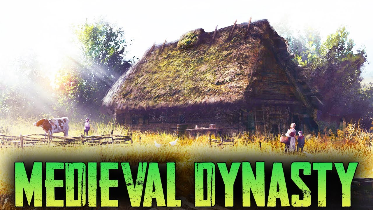 Продолжаем выживать в Medieval Dynasty 2021 - Релиз - Мастерская в деревне - стрим #3