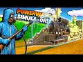 I&#39;m PressureWashing a TIME TRAVELING TRAIN in Powerwash Simulator!