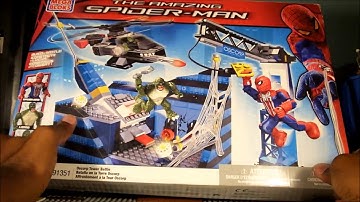 CiiC Mega Bloks ASM Oscorp Tower Battle Set #91351 (SPIDER-MAN)