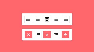 All Hamburger Menu Animation in HTML CSS and JavaScript