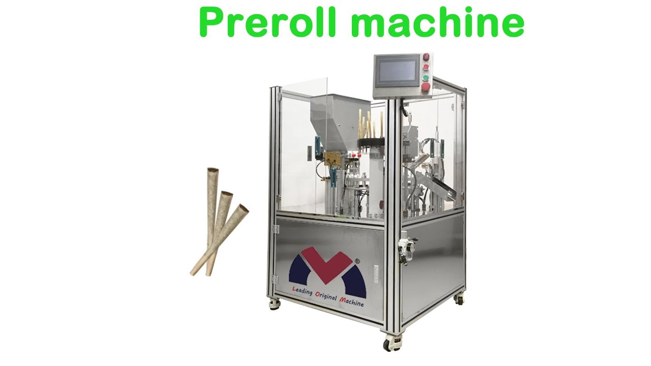 LOM fully auto 0.5g 1g 2g leaf flower packaging machine preroll