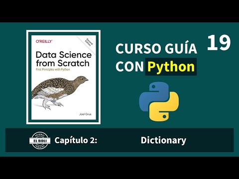 19.Capitulo 2 : Diccionarios | Ciencia de datos desde cero con Python