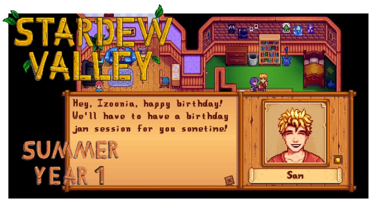 It's my Birthday in Stardew Valley! ⭐Summer Week 4, Year 1 ☀️ modded, no commentary